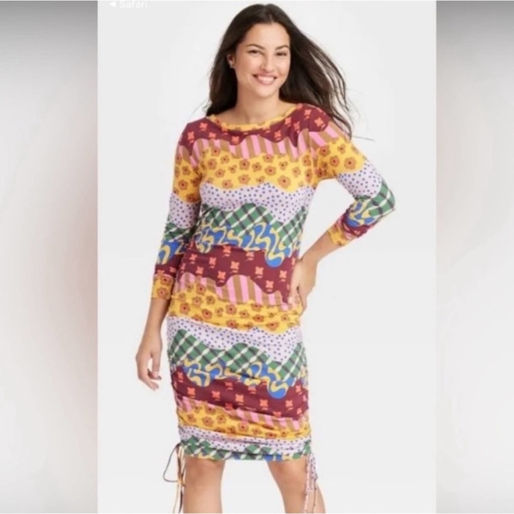 LATINO HERITAGE NWT Colorful Patterned Dress